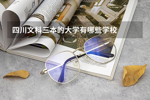 四川文科三本的大学有哪些学校