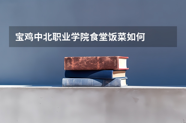宝鸡中北职业学院食堂饭菜如何