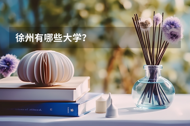 徐州有哪些大学？