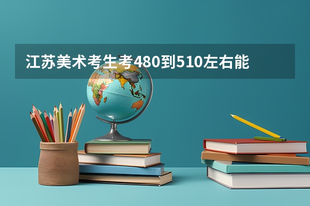 江苏美术考生考480到510左右能在上海或南京上什么大学？本几的？