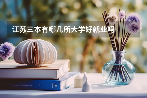 江苏三本有哪几所大学好就业吗