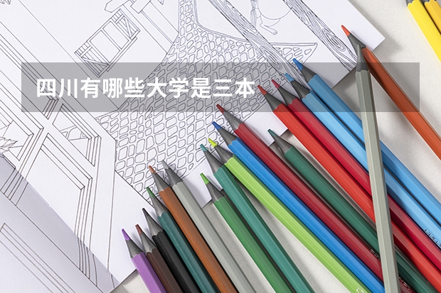 四川有哪些大学是三本