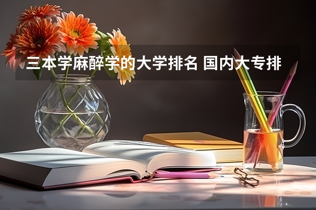 三本学麻醉学的大学排名 国内大专排名