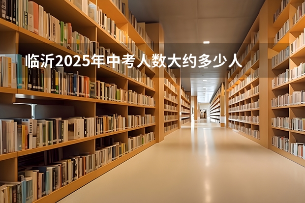 临沂2025年中考人数大约多少人