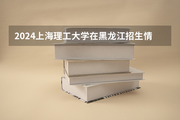 2024上海理工大学在黑龙江招生情况怎么样