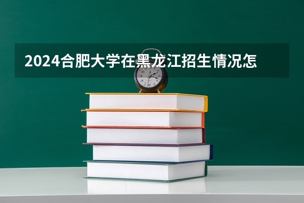 2024合肥大学在黑龙江招生情况怎么样
