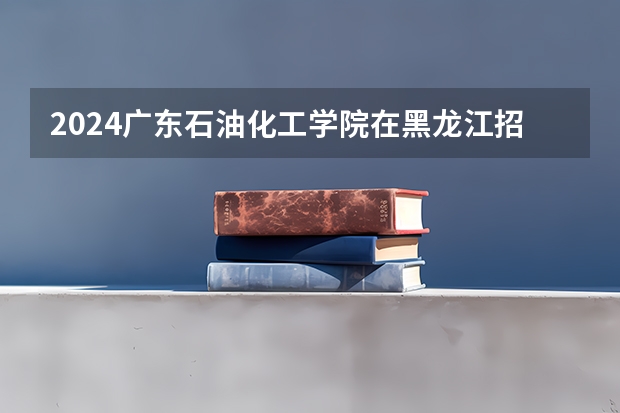 2024广东石油化工学院在黑龙江招生情况怎么样
