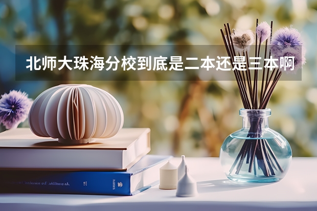 北师大珠海分校到底是二本还是三本啊？去年在四川的录分线是多少？学费多少？学校风气怎么样