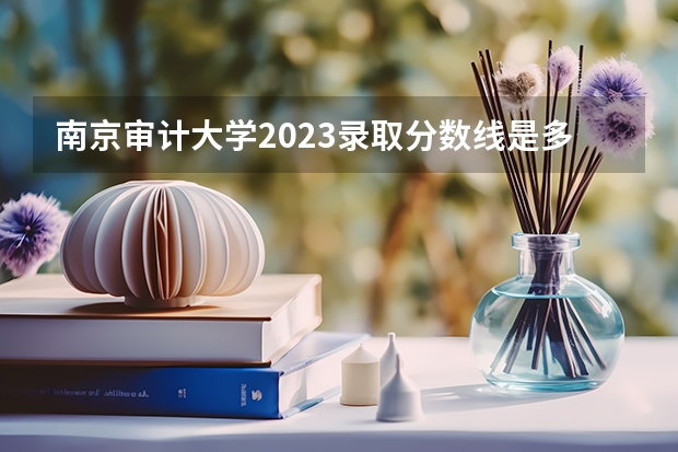 南京审计大学2023录取分数线是多少？