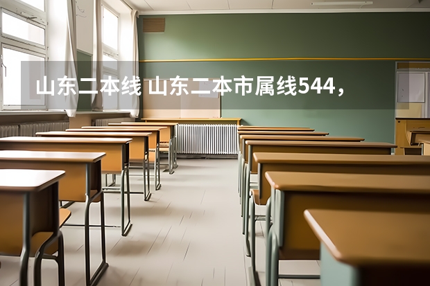 山东二本线 山东二本市属线544，25号才出三本线，谁能估计一下本三线（高手）