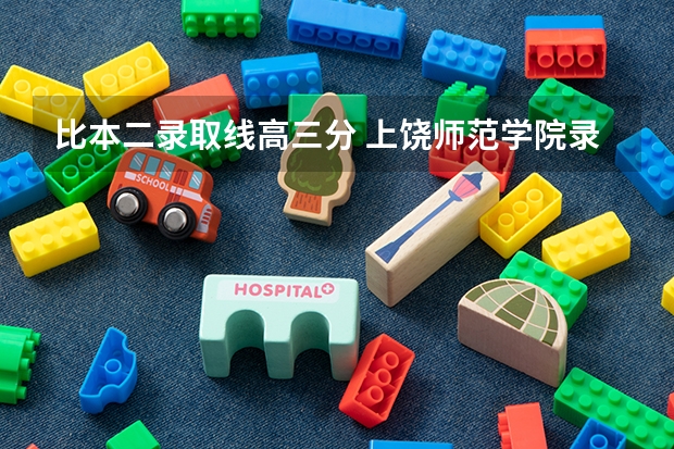 比本二录取线高三分 上饶师范学院录取分数线