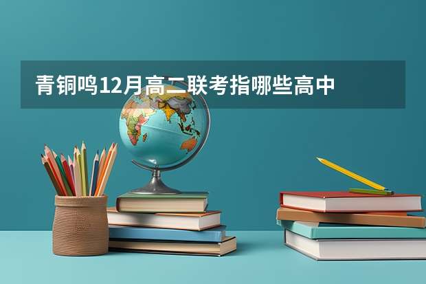 青铜鸣12月高二联考指哪些高中