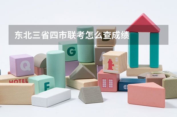 东北三省四市联考怎么查成绩